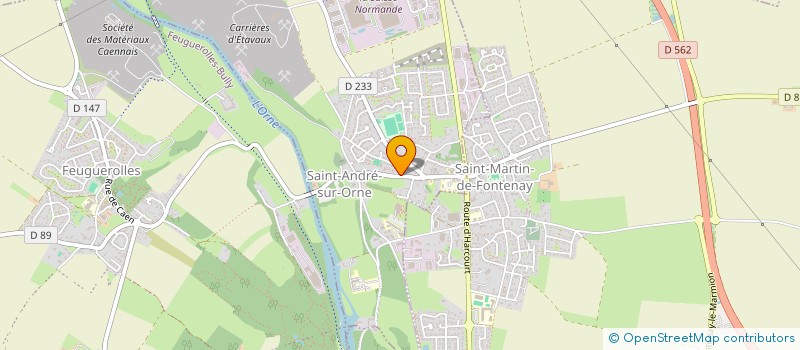 localisation de l'entreprise SCI LA DELIVRANDE  SAINT-ANDRE-SUR-ORNE