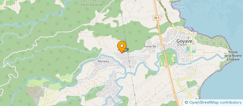 localisation de l'entreprise SCI LA DEMEURE  GOYAVE