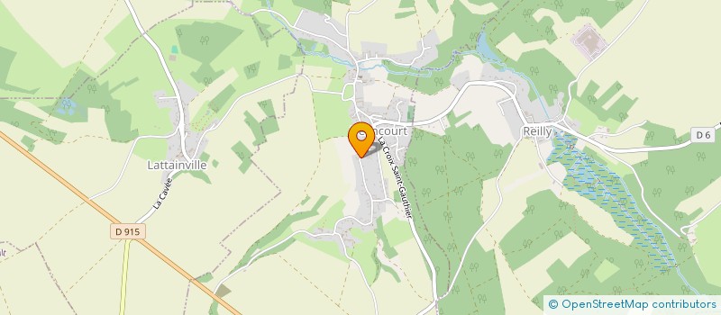 localisation de l'entreprise SCI LA DEMEURE DE DELINCOURT  DELINCOURT