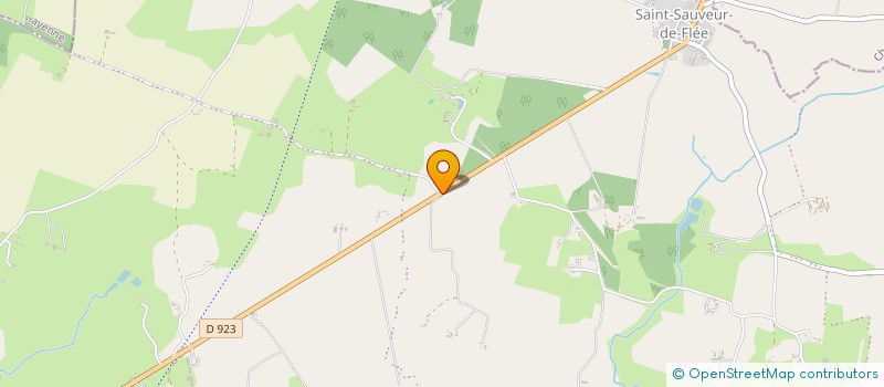 localisation de l'entreprise SCI LA DEMEURE DE LA DOUVE  SEGRE-EN-ANJOU BLEU