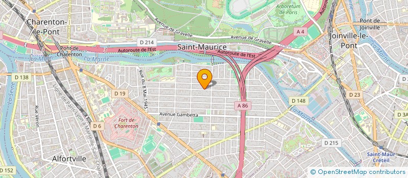 localisation de l'entreprise SCI LA DEMEURE DE PATY à MAISONS ALFORT