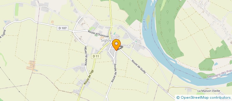 localisation de l'entreprise SCI LA DEMEURE DE SIGLOY à SIGLOY