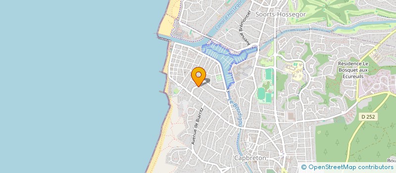 localisation de l'entreprise SCI LA DERNIERE AMARRE à CAPBRETON