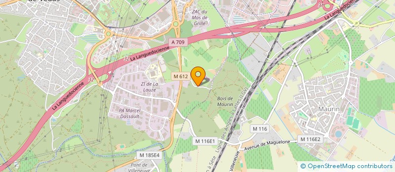 localisation de l'entreprise SCI LA DESEADA  SAINT-JEAN-DE-VEDAS