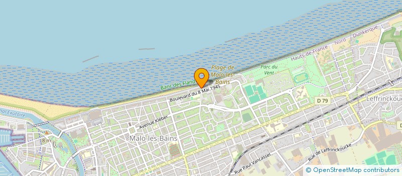 localisation de l'entreprise SCI LA DESIRADE à DUNKERQUE