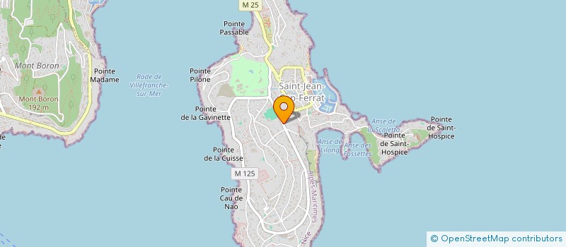 localisation de l'entreprise SCI LA DESIRADE à SAINT-JEAN-CAP-FERRAT