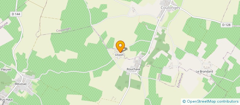 localisation de l'entreprise SCI  LA DEVINERIE  ECHEBRUNE