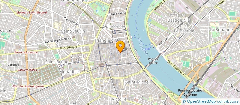 localisation de l'entreprise SCI LA DEVISE 33  BORDEAUX