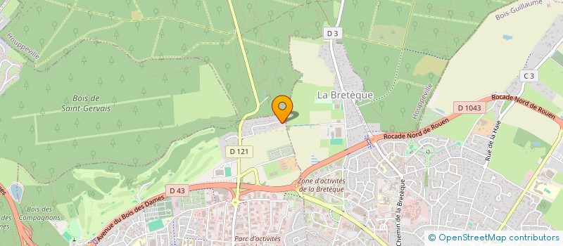 localisation de l'entreprise SCI LA DIGITALE  MONT-SAINT-AIGNAN