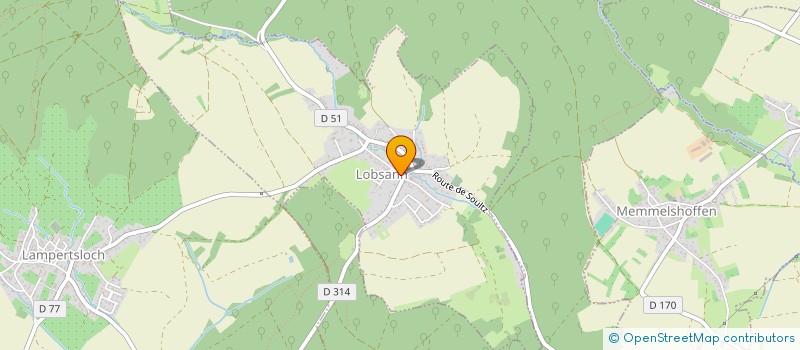 localisation de l'entreprise SCI LA DISTILLERIE  LOBSANN