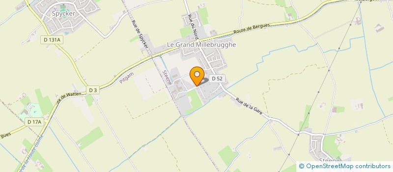 localisation de l'entreprise SCI LA DISTILLERIE à STEENE