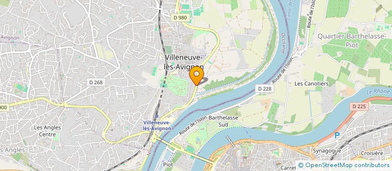 localisation de l'entreprise SCI LA DODO IMMO  VILLENEUVE-LES-AVIGNON