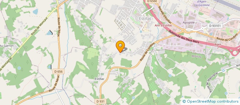 localisation de l'entreprise SCI LA DOLCE VITA  ESTILLAC