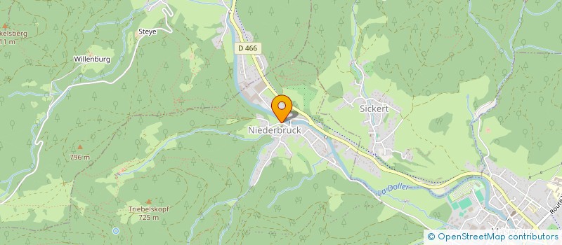 localisation de l'entreprise SCI LA DOLLEROISE  OBERBRUCK