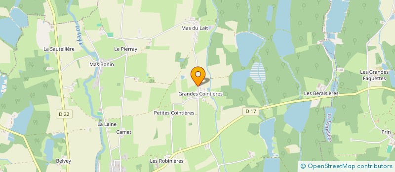 localisation de l'entreprise SCI LA DOMPIERROISE  DOMPIERRE-SUR-VEYLE