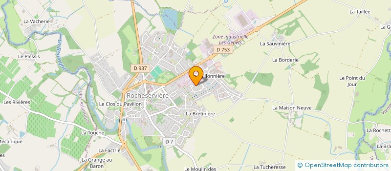 localisation de l'entreprise SCI LA DOUCE  ROCHESERVIERE