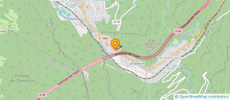 localisation de l'entreprise SCI LA DOYE  LES NEYROLLES