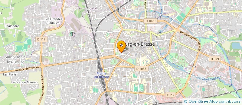 localisation de l'entreprise SCI LA DOYE à BOURG-EN-BRESSE