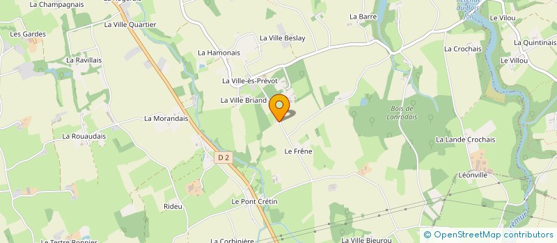 localisation de l'entreprise SCI LA DROLA  BEAUSSAIS-SUR-MER