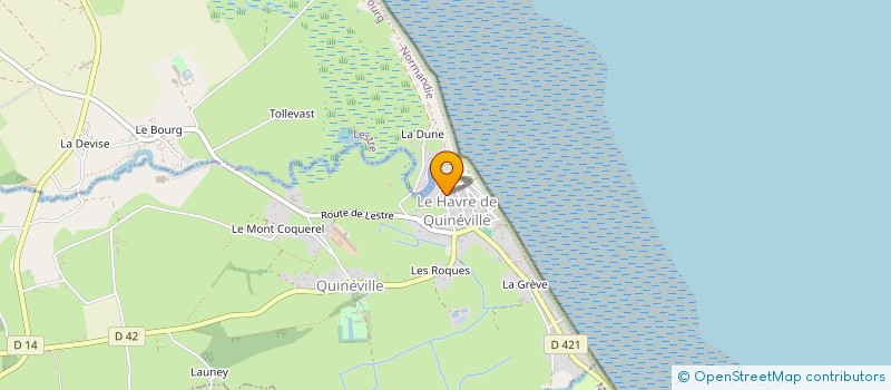 localisation de l'entreprise SCI LA DUANTERIE  OZEVILLE