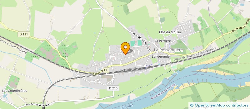 localisation de l'entreprise SCI LA DUBE  LA POSSONNIERE