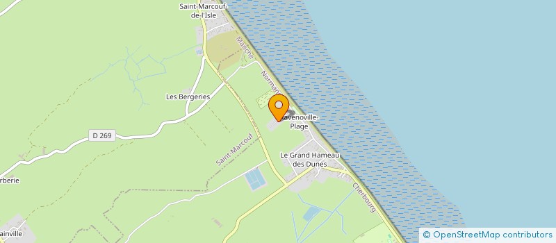 localisation de l'entreprise SCI LA DUCHEMINERIE  GAVRAY-SUR-SIENNE