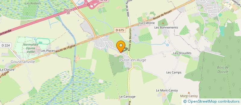 localisation de l'entreprise SCI LA DUCQUERIE  SAINT-JOUIN