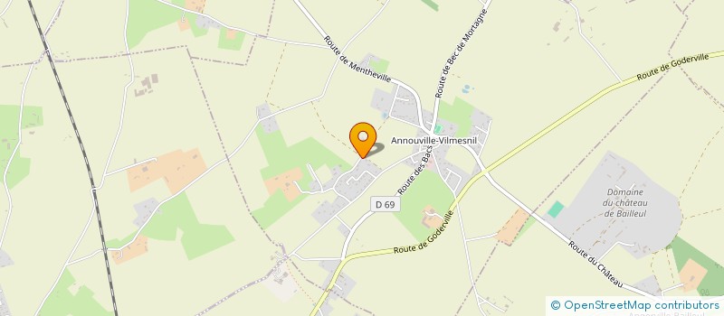 localisation de l'entreprise SCI LA DUNE  ANNOUVILLE-VILMESNIL