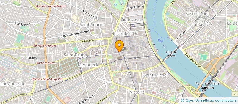 localisation de l'entreprise SCI LA DUNE AUX PINS à BORDEAUX