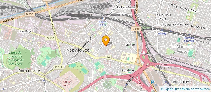 localisation de l'entreprise SCI LA DUNE DU PILAT à NOISY-LE-SEC