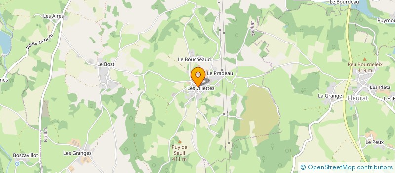 localisation de l'entreprise SCI LA DUNOISE à DUN-LE-PALESTEL
