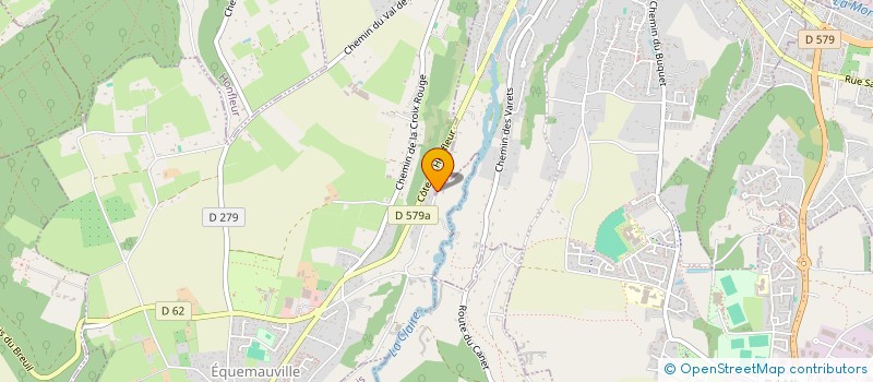 localisation de l'entreprise SCI LA DURANDERIE à EQUEMAUVILLE