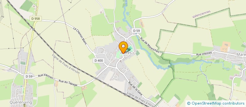 localisation de l'entreprise SCI LA FABRIQUE  ARTRES