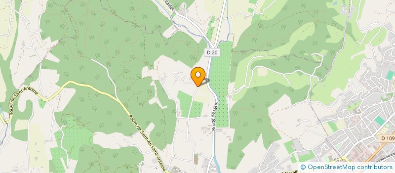 localisation de l'entreprise SCI LA FABRIQUE  CHATTE