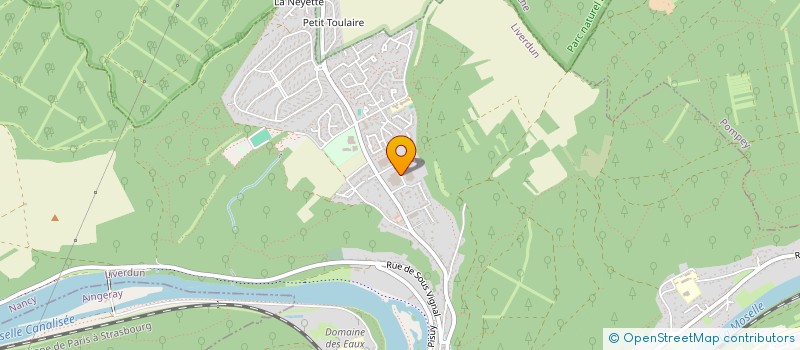 localisation de l'entreprise SCI LA FABRIQUE  LIVERDUN