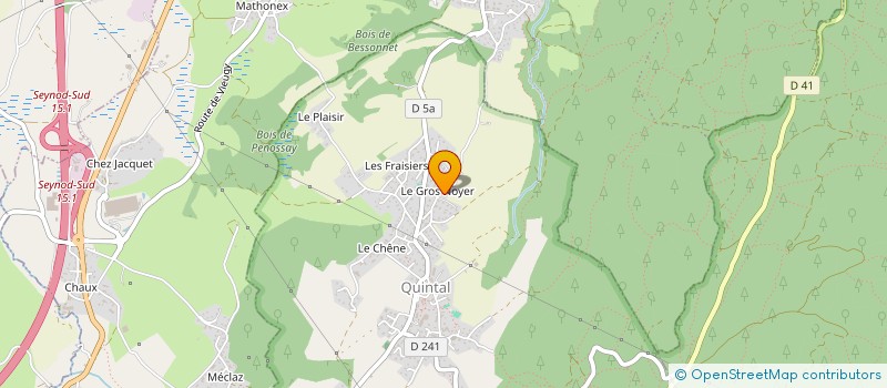 localisation de l'entreprise SCI LA FABRIQUE A SOURIRES  ARGONAY