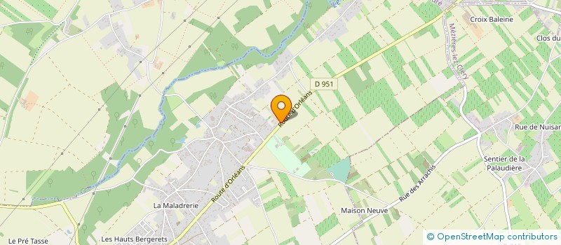 localisation de l'entreprise SCI LA FABRIQUE RP à JOUY-LE-POTIER