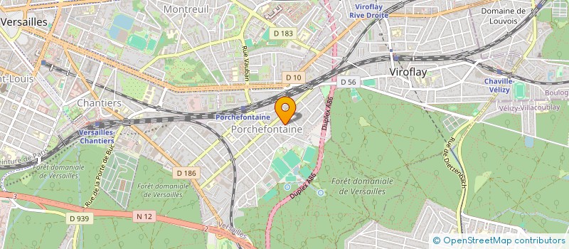 localisation de l'entreprise SCI LA FADETTE  VERSAILLES
