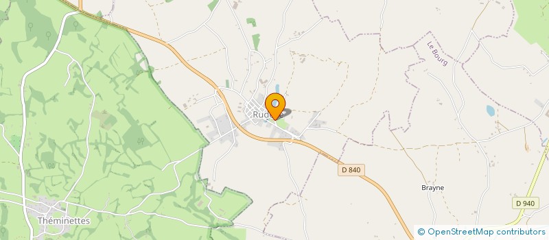 localisation de l'entreprise SCI LA FAENA  THEMINETTES