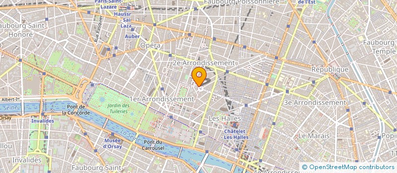 localisation de l'entreprise SCI LA FAGIANETTA LBP  PARIS