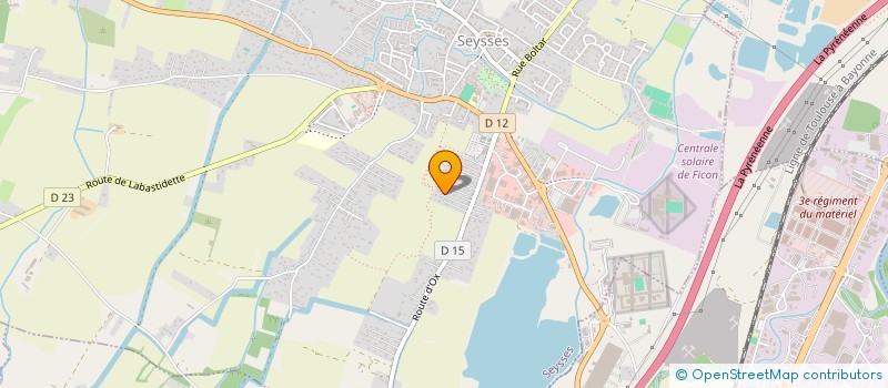 localisation de l'entreprise SCI LA FAJOLLE  SEYSSES