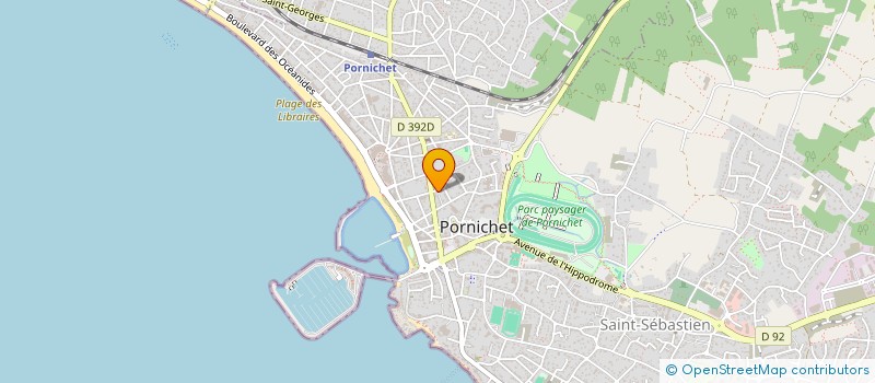 localisation de l'entreprise SCI LA FALAISE à PORNICHET