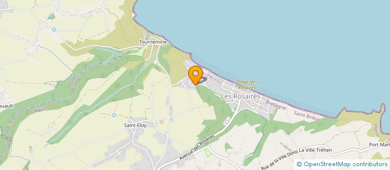 localisation de l'entreprise SCI LA FALAISE à SAINT-BRIEUC