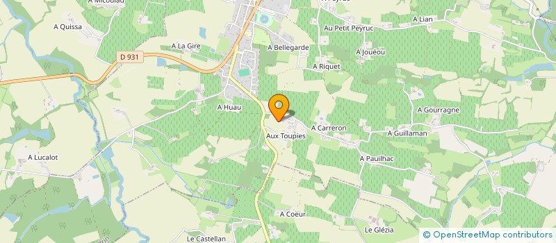 localisation de l'entreprise SCI LA FALAISE à GONDRIN