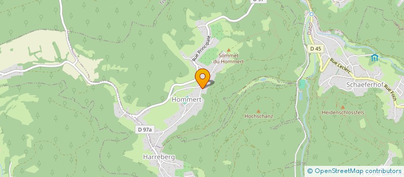 localisation de l'entreprise SCI LA FAMILIA  HOMMERT