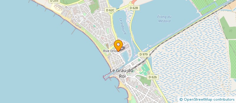 localisation de l'entreprise SCI LA FAMILIALE  LE GRAU-DU-ROI