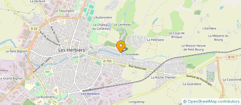 localisation de l'entreprise SCI LA FAMILIALE à LES HERBIERS