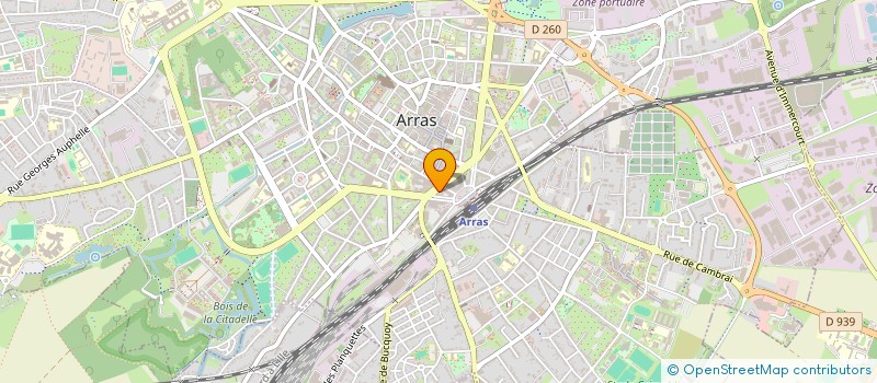 localisation de l'entreprise SCI LA FAMILIALE à ARRAS