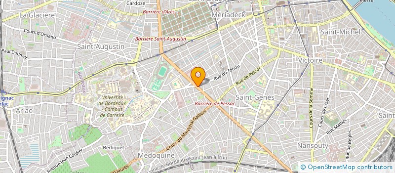 localisation de l'entreprise SCI LA FAMILIALE  BORDEAUX