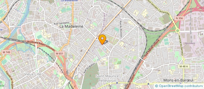 localisation de l'entreprise SCI LA FAMILIALE ELYSEENNE à LILLE